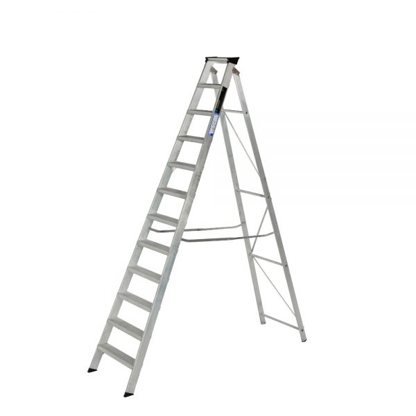 12 Tread Aluminium Platform Step Ladder