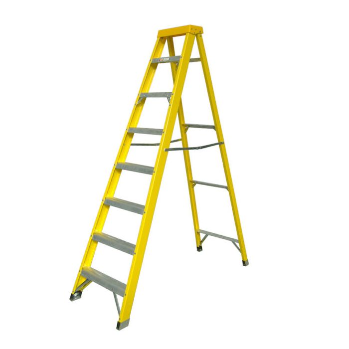8 Tread GRP Platform Step Ladder